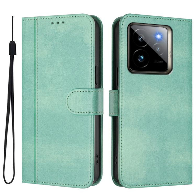 Line Splicing Buckle Retro Leather Phone Case, For Realme GT 7 Pro / GT7 Pro Racing, For Realme C63 5G Global, For Realme 12 5G / 12x 5G / C65 5G Global