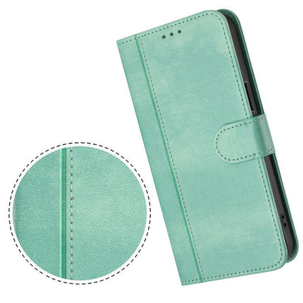 Line Splicing Buckle Retro Leather Phone Case, For Realme C71 4G India / Note 70 4G, For Realme C85 5G / 15x 5G India, For Realme P4 Pro 5G