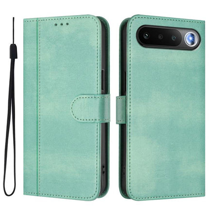 Line Splicing Buckle Retro Leather Phone Case, For Realme 16 5G Global, For Realme 16 Pro+ 5G Global, For Realme 16 Pro 5G Global
