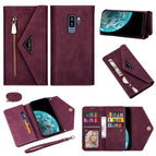 For Samsung Galaxy S9+ / Wine Red