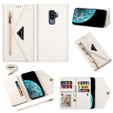 Skin Feel Zipper Horizontal Flip Leather Case with Holder & Card Slots & Photo Frame & Lanyard & Long Rope, For Samsung Galaxy Note9, For Samsung Galaxy S9, For Samsung Galaxy S9+, For Samsung Galaxy Note8