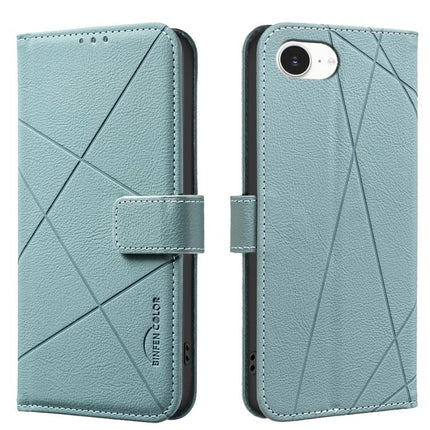 Geometric Pattern RFID Leather Phone Case, For iPhone 18 Pro/17 Pro, For iPhone 18 Pro Max/17 Pro Max, For iPhone 16e / 17e, For iPhone 17