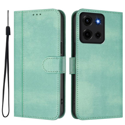 Line Splicing Buckle Retro Leather Phone Case, For Motorola Moto G 5G 2025, For Motorola Moto G Play 2025 / G Power 2025, For Motorola Moto G75 5G