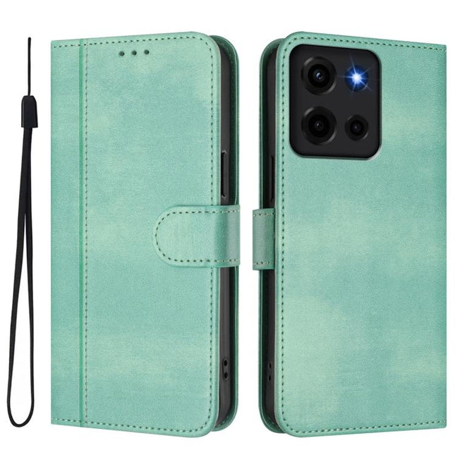 Line Splicing Buckle Retro Leather Phone Case, For Motorola Moto G 5G 2025, For Motorola Moto G Play 2025 / G Power 2025, For Motorola Moto G75 5G
