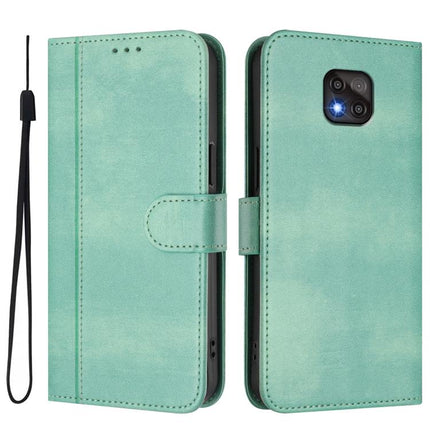 Line Splicing Buckle Retro Leather Phone Case, For Motorola Moto G Power 2021, For Motorola Moto G Play 2021, For Motorola Moto G Stylus 5G 2021