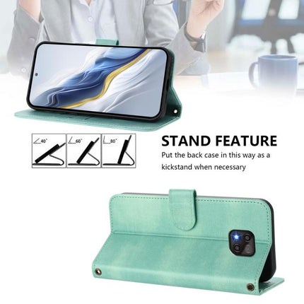 Line Splicing Buckle Retro Leather Phone Case, For Motorola Moto G Power 2021, For Motorola Moto G Play 2021, For Motorola Moto G Stylus 5G 2021