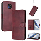 For Motorola Moto G Power 2021 / Wine Red