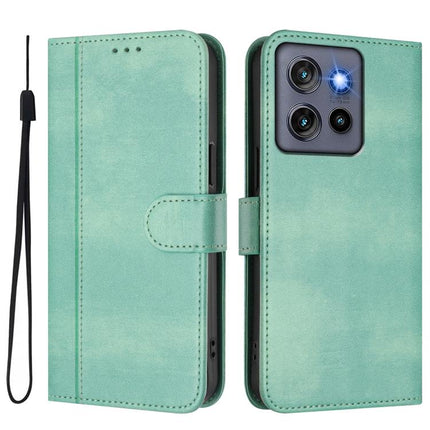 Line Splicing Buckle Retro Leather Phone Case, For Motorola Moto G Stylus 5G 2025 Global, For Motorola Moto G15 / G15 Power, For Motorola Moto G05 / E15