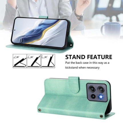 Line Splicing Buckle Retro Leather Phone Case, For Motorola Moto G Stylus 5G 2025 Global, For Motorola Moto G15 / G15 Power, For Motorola Moto G05 / E15