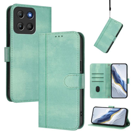 Line Splicing Buckle Retro Leather Phone Case, For Motorola Moto G Stylus 5G 2025 Global, For Motorola Moto G15 / G15 Power, For Motorola Moto G05 / E15