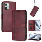 For Motorola Moto G64 India / G54 5G India / Wine Red