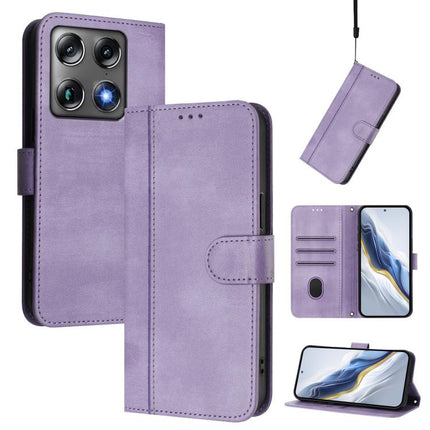 Line Splicing Buckle Retro Leather Phone Case, For Motorola Moto G Max / G87 / G77 / G67 5G, For Motorola Moto G47 / G37 Power 5G, For Motorola Moto X70 Air Pro / Signature 5G