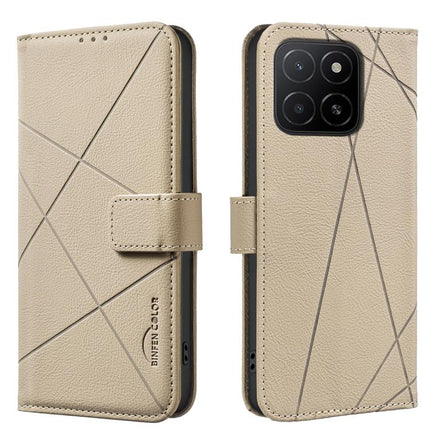 Geometric Pattern RFID Leather Phone Case, For Honor 300 Pro 5G / 300 Ultra 5G, For Honor 300, For Honor X5B, For Honor X7C / 200 Smart