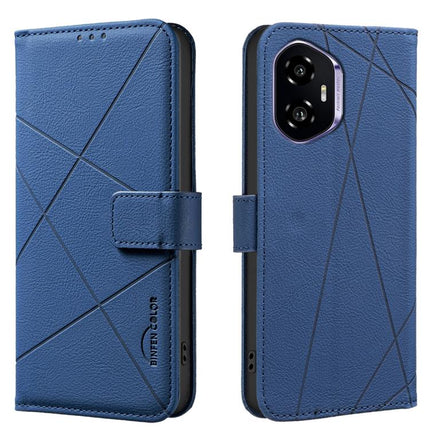 Geometric Pattern RFID Leather Phone Case, For Honor 300 Pro 5G / 300 Ultra 5G, For Honor 300, For Honor X5B, For Honor X7C / 200 Smart