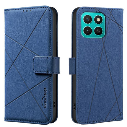 Geometric Pattern RFID Leather Phone Case, For Honor 400 Lite Global, For Honor 400 Global 156.5mm, For Honor X8C, For Honor X9C 5G / Magic7 Lite