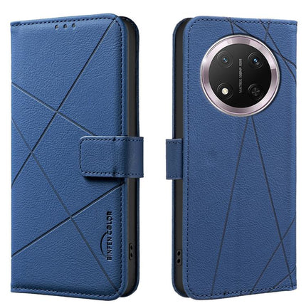Geometric Pattern RFID Leather Phone Case, For Honor 400 Lite Global, For Honor 400 Global 156.5mm, For Honor X8C, For Honor X9C 5G / Magic7 Lite