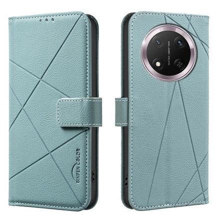 Geometric Pattern RFID Leather Phone Case, For Honor 400 Lite Global, For Honor 400 Global 156.5mm, For Honor X8C, For Honor X9C 5G / Magic7 Lite
