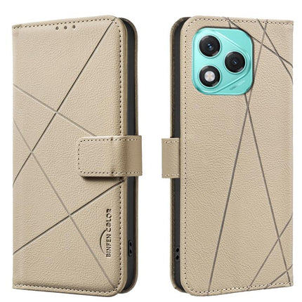 Geometric Pattern RFID Leather Phone Case, For Honor 400 Lite Global, For Honor 400 Global 156.5mm, For Honor X8C, For Honor X9C 5G / Magic7 Lite