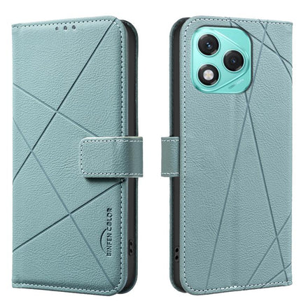 Geometric Pattern RFID Leather Phone Case, For Honor 400 Lite Global, For Honor 400 Global 156.5mm, For Honor X8C, For Honor X9C 5G / Magic7 Lite