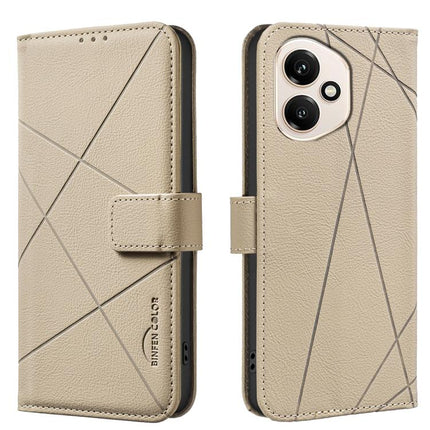 Geometric Pattern RFID Leather Phone Case, For Honor 400 Lite Global, For Honor 400 Global 156.5mm, For Honor X8C, For Honor X9C 5G / Magic7 Lite