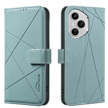 Geometric Pattern RFID Leather Phone Case, For Honor X5c 4G / X5c Plus, For Honor X9d 5G / X70 5G, For Honor X7d 5G, For Honor 400 Pro Global 160.8mm