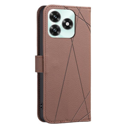 Geometric Pattern RFID Leather Phone Case, For Honor X5c 4G / X5c Plus, For Honor X9d 5G / X70 5G, For Honor X7d 5G, For Honor 400 Pro Global 160.8mm