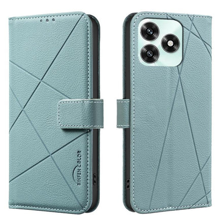Geometric Pattern RFID Leather Phone Case, For Honor X5c 4G / X5c Plus, For Honor X9d 5G / X70 5G, For Honor X7d 5G, For Honor 400 Pro Global 160.8mm