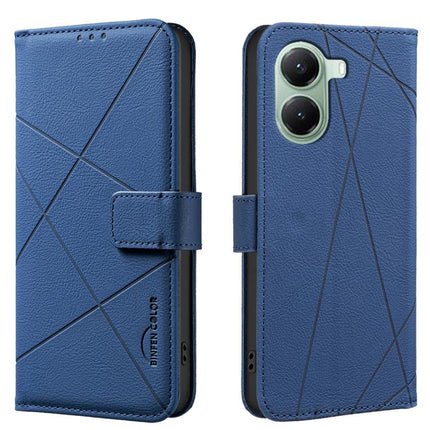 Geometric Pattern RFID Leather Phone Case, For Xiaomi 15T 5G, For Xiaomi Poco F7 5G Global, For Xiaomi Poco X7 Pro, For Xiaomi Poco C75