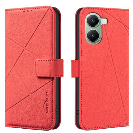 Geometric Pattern RFID Leather Phone Case, For Xiaomi 15T 5G, For Xiaomi Poco F7 5G Global, For Xiaomi Poco X7 Pro, For Xiaomi Poco C75