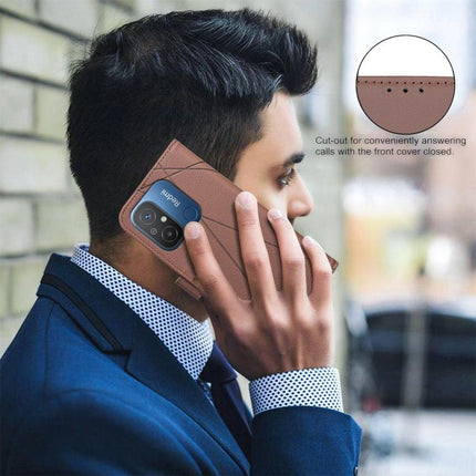 Geometric Pattern RFID Leather Phone Case, For Xiaomi Poco C55, For Xiaomi Poco X5 Pro, For Xiaomi Poco X5, For Xiaomi Poco M3 Pro