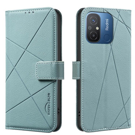 Geometric Pattern RFID Leather Phone Case, For Xiaomi Poco C55, For Xiaomi Poco X5 Pro, For Xiaomi Poco X5, For Xiaomi Poco M3 Pro
