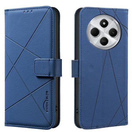 Geometric Pattern RFID Leather Phone Case, For Xiaomi 15T 5G, For Xiaomi Poco F7 5G Global, For Xiaomi Poco X7 Pro, For Xiaomi Poco C75