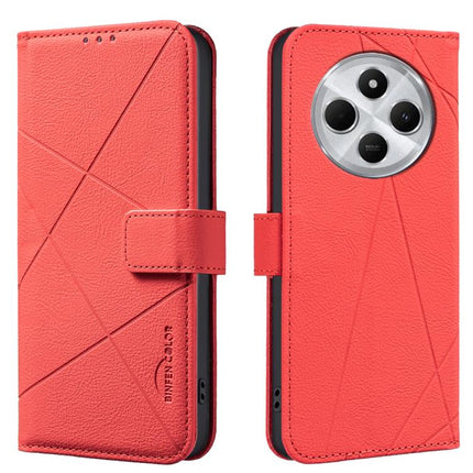 Geometric Pattern RFID Leather Phone Case, For Xiaomi 15T 5G, For Xiaomi Poco F7 5G Global, For Xiaomi Poco X7 Pro, For Xiaomi Poco C75
