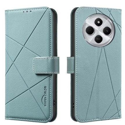 Geometric Pattern RFID Leather Phone Case, For Xiaomi 15T 5G, For Xiaomi Poco F7 5G Global, For Xiaomi Poco X7 Pro, For Xiaomi Poco C75