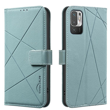 Geometric Pattern RFID Leather Phone Case, For Xiaomi Poco C55, For Xiaomi Poco X5 Pro, For Xiaomi Poco X5, For Xiaomi Poco M3 Pro