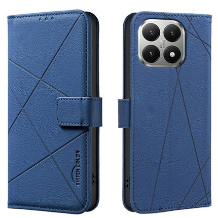 Geometric Pattern RFID Leather Phone Case, For Xiaomi 15T 5G, For Xiaomi Poco F7 5G Global, For Xiaomi Poco X7 Pro, For Xiaomi Poco C75