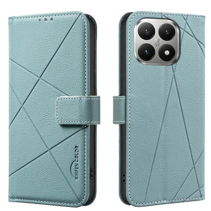 Geometric Pattern RFID Leather Phone Case, For Xiaomi 15T 5G, For Xiaomi Poco F7 5G Global, For Xiaomi Poco X7 Pro, For Xiaomi Poco C75