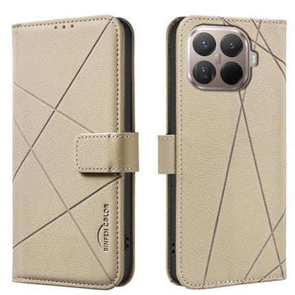 Geometric Pattern RFID Leather Phone Case, For Xiaomi 17T Pro 5G, For Xiaomi 17T 5G, For Xiaomi Poco M7 4G 169mm, For Xiaomi 15T Pro 5G