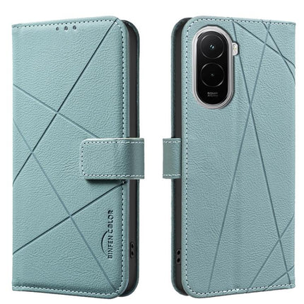Geometric Pattern RFID Leather Phone Case, For Xiaomi 17T Pro 5G, For Xiaomi 17T 5G, For Xiaomi Poco M7 4G 169mm, For Xiaomi 15T Pro 5G