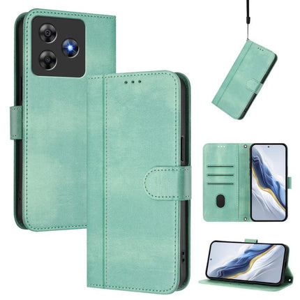 Line Splicing Buckle Retro Leather Phone Case, For Blackview Oscal Tiger 13, For Blackview Wave 8 / 8C / Oscal Flat 2, For Blackview Shark 9 5G