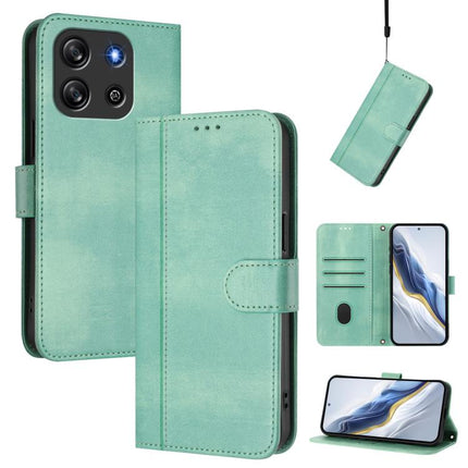 Line Splicing Buckle Retro Leather Phone Case, For Blackview Oscal Flat 2 / 2C, For Blackview Oscal Modern 8 / Color 8, For Blackview Oscal Flat 1C