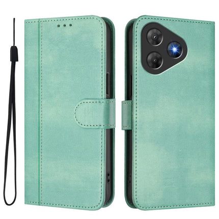 Line Splicing Buckle Retro Leather Phone Case, For Blackview Oscal Flat 2 / 2C, For Blackview Oscal Modern 8 / Color 8, For Blackview Oscal Flat 1C
