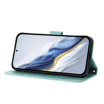 Line Splicing Buckle Retro Leather Phone Case, For Doogee Note 56 / Note 56 Pro, For Doogee N60 Pro, For Doogee Note 59 / 59 Pro