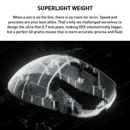 Logitech G Pro X SUPERLIGHT 2 DEX Wireless Gaming Mouse
