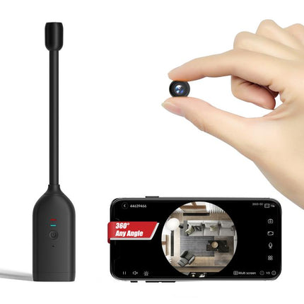 QJ700 1080P HD WiFi Panoramic 360-degree Snake Tube Camera, Support Motion Detection