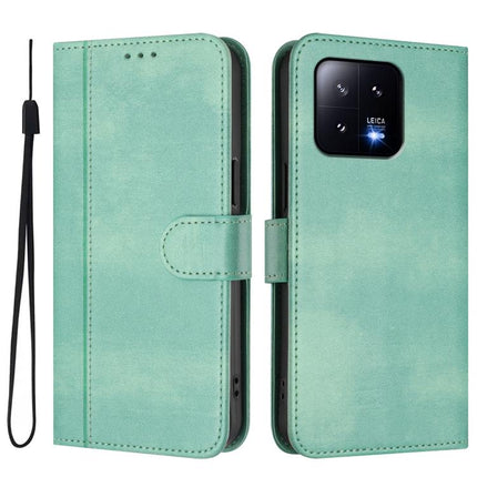 Line Splicing Buckle Retro Leather Phone Case, For Xiaomi 13, For Xiaomi 12T / 12T Pro / Redmi K50 Ultra, For Xiaomi 12S Ultra