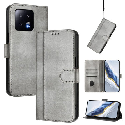 Line Splicing Buckle Retro Leather Phone Case, For Xiaomi 13, For Xiaomi 12T / 12T Pro / Redmi K50 Ultra, For Xiaomi 12S Ultra