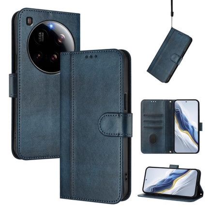 Line Splicing Buckle Retro Leather Phone Case, For Xiaomi Poco F7 Pro 5G / Redmi K80, For Xiaomi Poco X7 5G / Redmi Note 14 Pro 5G, For Xiaomi 15 Ultra
