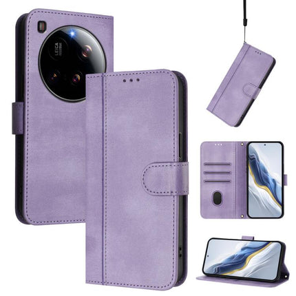 Line Splicing Buckle Retro Leather Phone Case, For Xiaomi Poco F7 Pro 5G / Redmi K80, For Xiaomi Poco X7 5G / Redmi Note 14 Pro 5G, For Xiaomi 15 Ultra