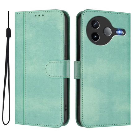 Line Splicing Buckle Retro Leather Phone Case, For Xiaomi Poco F7 Pro 5G / Redmi K80, For Xiaomi Poco X7 5G / Redmi Note 14 Pro 5G, For Xiaomi 15 Ultra